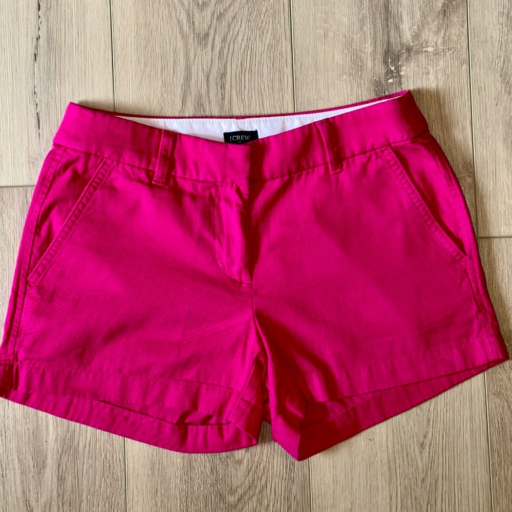 J. Crew Vibrant Pink Women's Shorts